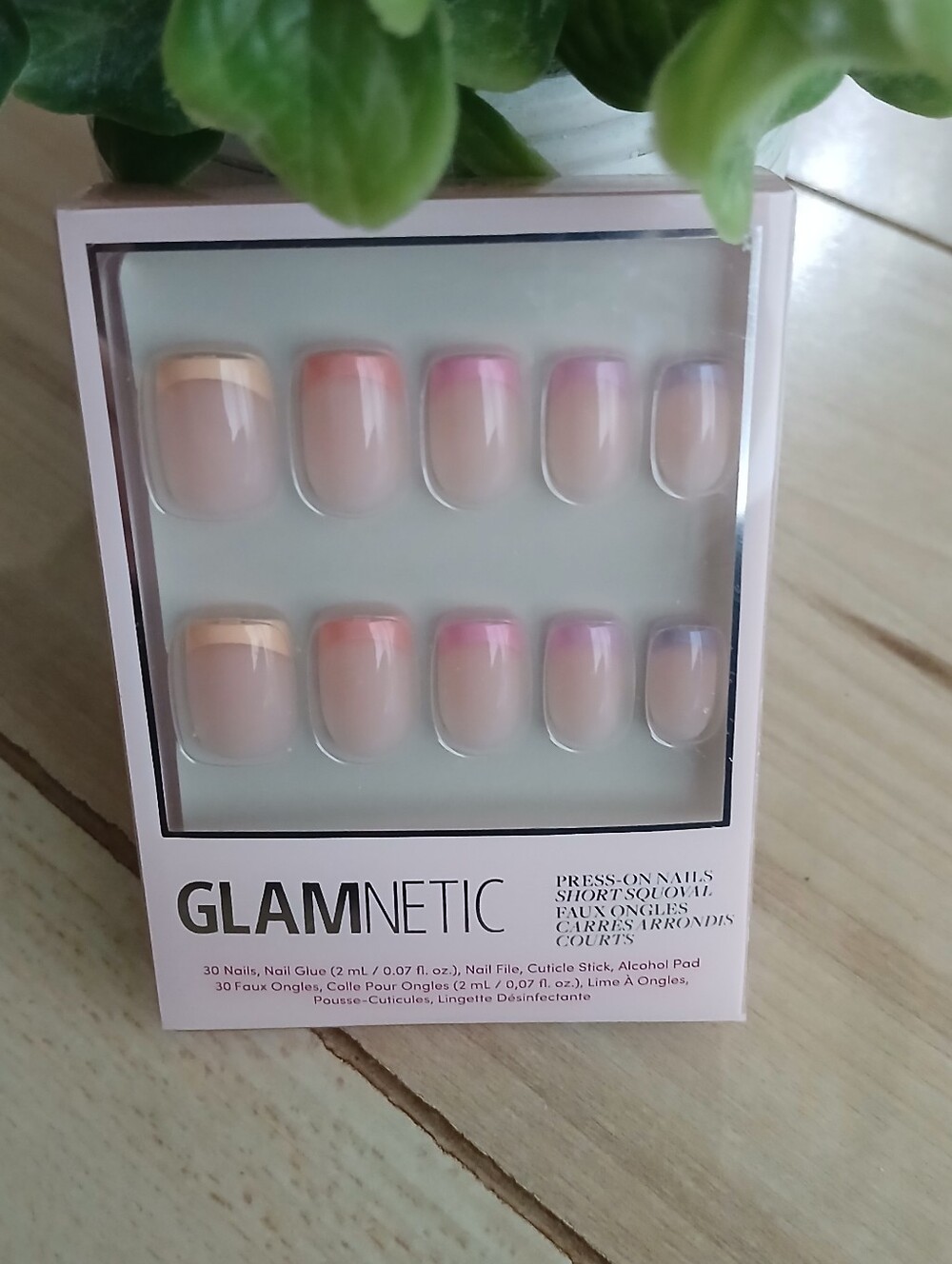 Glamnetic Press On Nails Brand New Color ~ Macarons Short Squoval